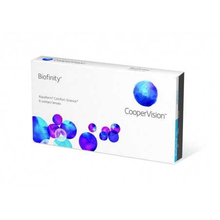 3ks Mesačné šošovky CooperVision Biofinity