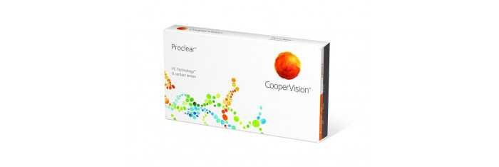 6ks Mesačné šošovky CooperVision Proclear COOPER VISION - 1