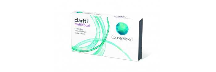 6ks Mesačné šošovky CooperVision Clariti Multifocal COOPER VISION - 1