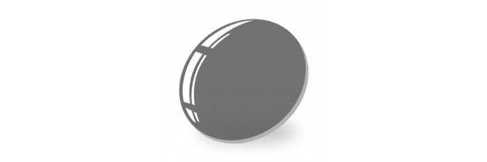 Slnečné 60% zafarbené šedé dioptrické sklo - 1