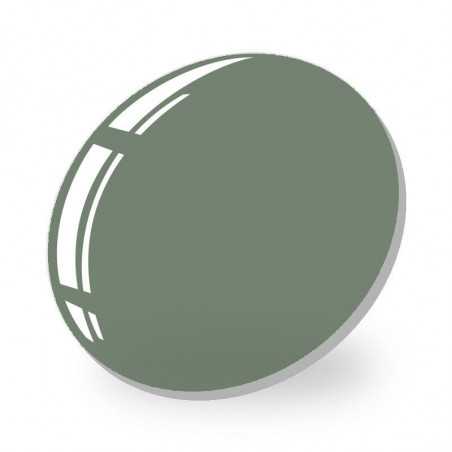 Slnečné 60% zafarbené zelené dioptrické sklo