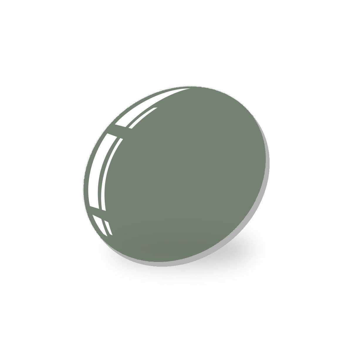 Slnečné 60% zafarbené zelené dioptrické sklo - 1