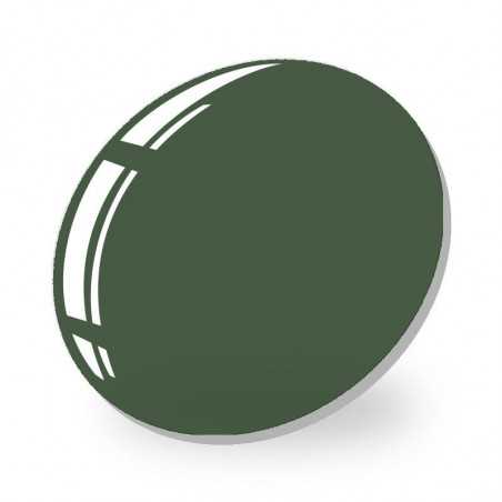 Slnečné 80% zafarbené zelené dioptrické sklo