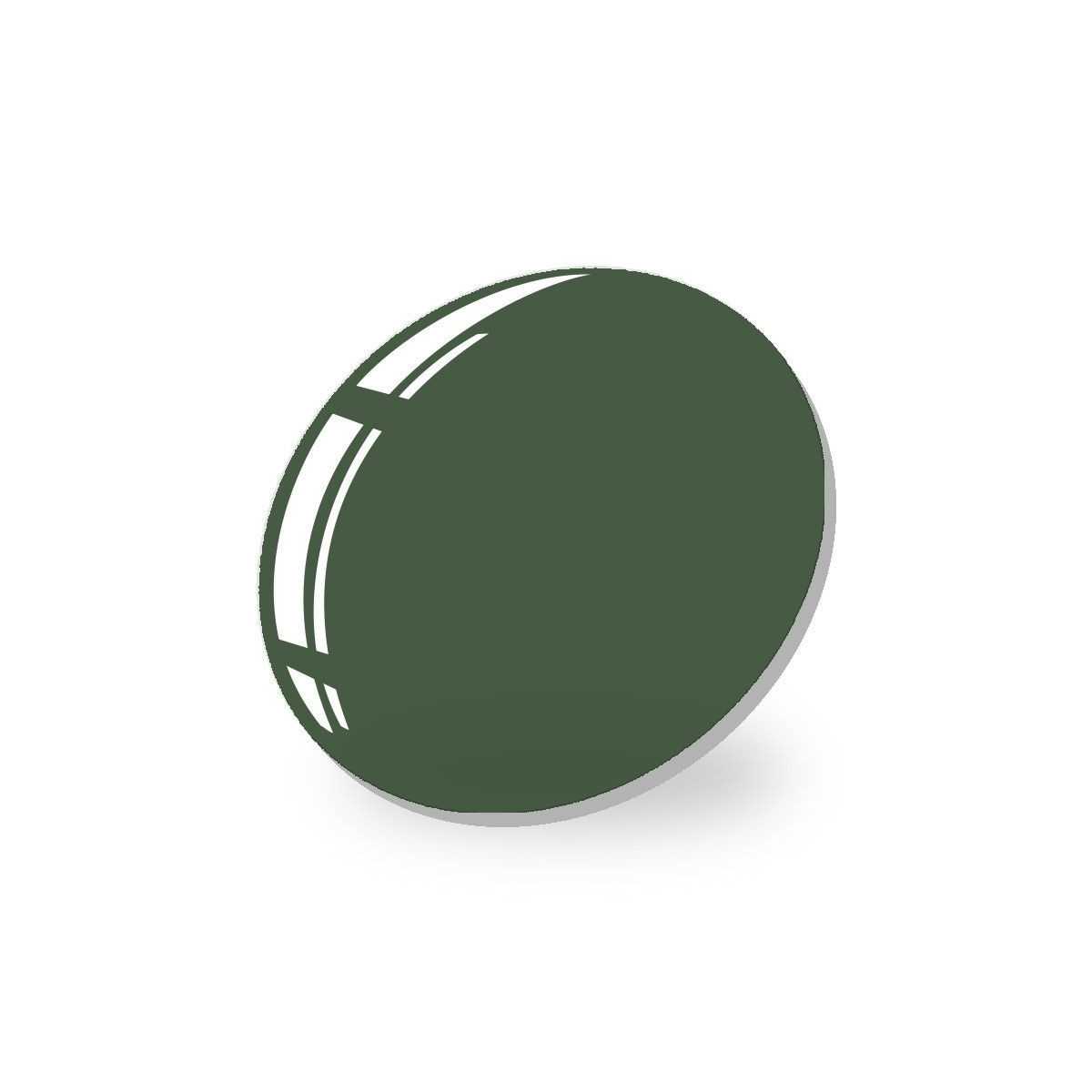 Slnečné 80% zafarbené zelené dioptrické sklo - 1