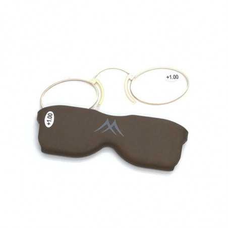 Čítacie okuliare - cviker +1.00 až +3.50 DPT zlatý kovový
