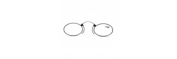 Čítacie okuliare - cviker +1.00 až +3.50 DPT šedý kovový Montana - 2