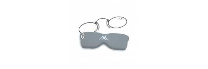 Čítacie okuliare - cviker +1.00 až +3.50 DPT šedý kovový Montana - 1