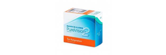 PureVision 2 Astigmatické (Cylindrické) (6 šošoviek) Bausch & Lomb - 1