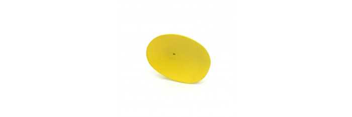 Okluzor silikónový s prísavkou - žltý - 3