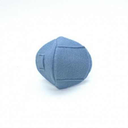 Okluzor textilný nasúvací mini - modrý obojstranné - 1