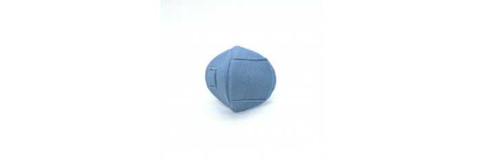 Okluzor textilný nasúvací mini - modrý obojstranné - 1