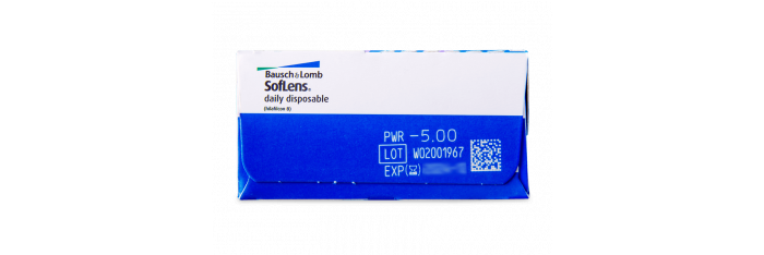 SofLens Daily Disposable (30 šošoviek) denné asférické šošovky Bausch & Lomb - 2