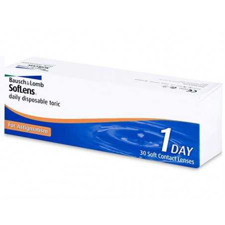 SofLens Daily Disposable Toric (30 šošoviek) astigmatické denné šošovky Bausch & Lomb - 1