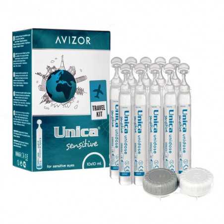 Unica Sensitive 10x10 ml. roztok na kontaktné šošovky - citlivé oči