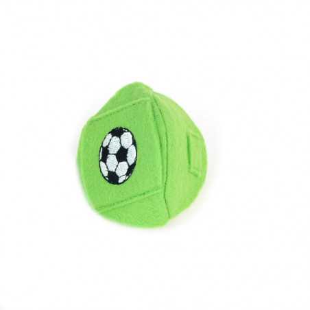 Okluzor textilný nasúvací - zelený lopta obojstranný