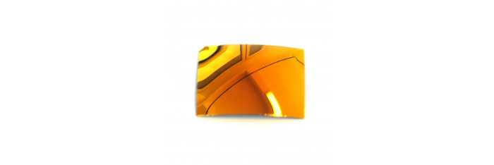Oranžová zrkadlová polarizačná slnečná fólia 2mm - 1