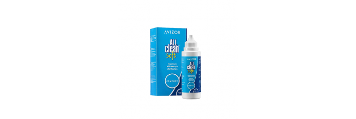 All Clean Soft Comfort 100 ml. roztok na kontaktné šošovky Avizor - 1