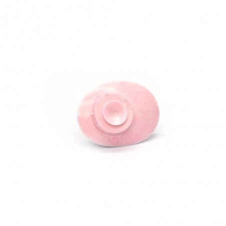 Okluzor silikónový s prísavkou - ružový maly