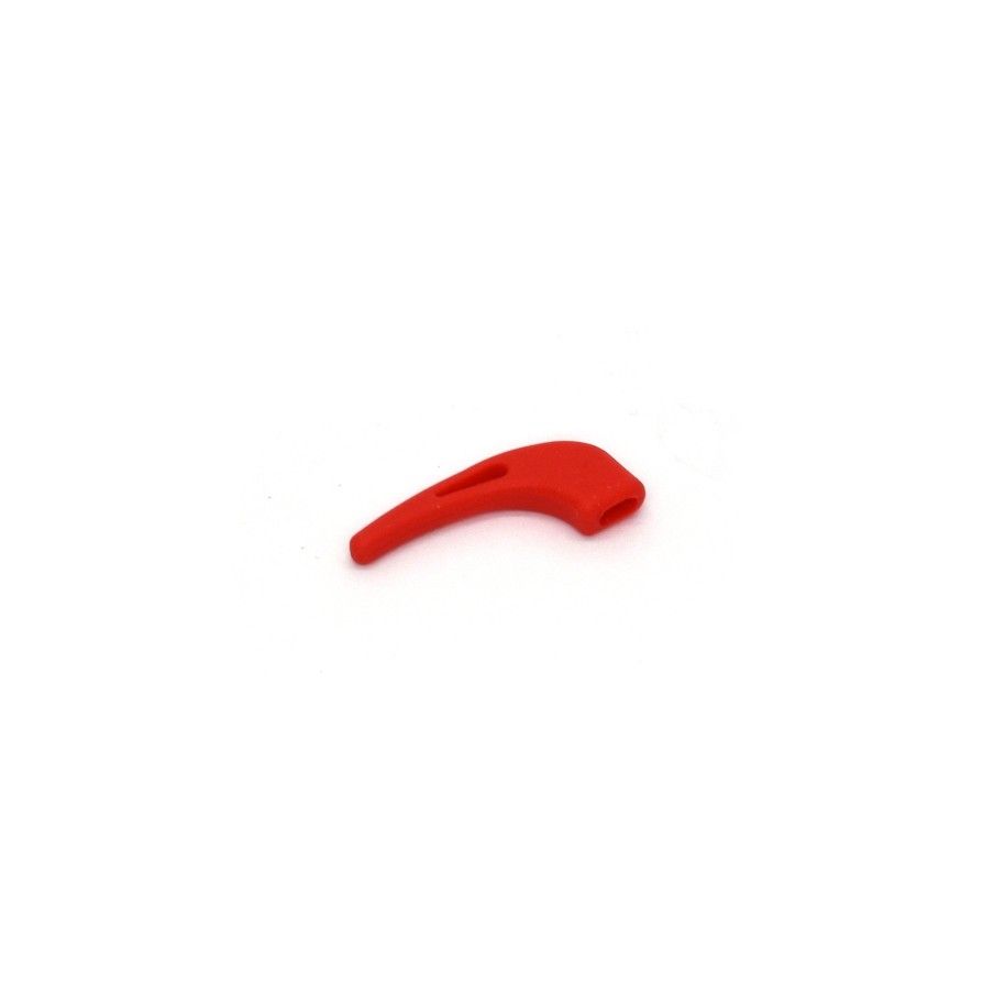 Silikónové zarážky na straničky malé (pár) - červené - 2,7mm
