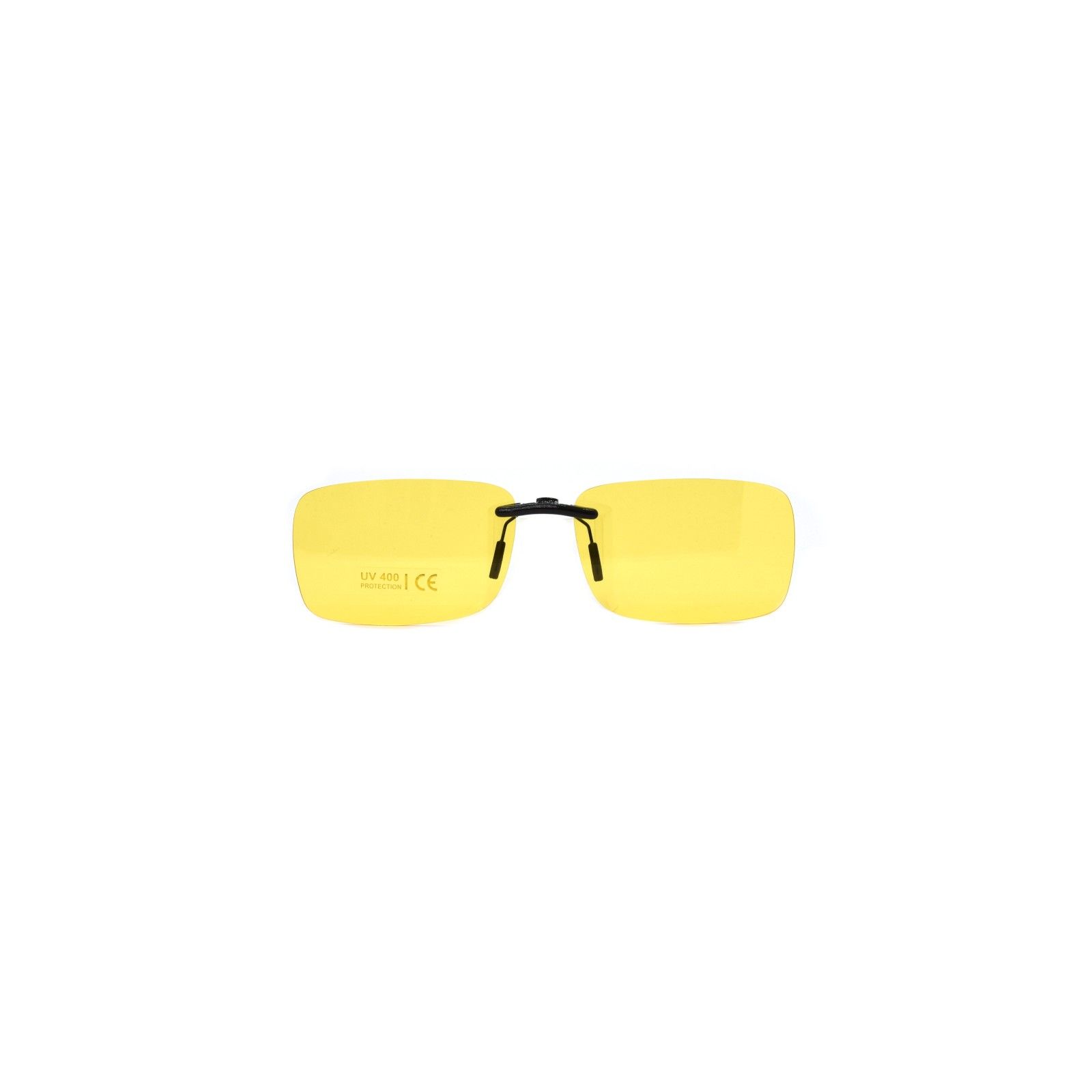 Žltý pevný šoférsky klip na dioptrické okuliare CL1Y Univo - 1
