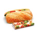 Latkové puzdro na okuliare Bageta s utierkou – Obrázok 3