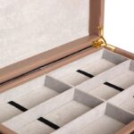 Kazeta koženková na okuliare - box 6 prepážok – Obrázok 4