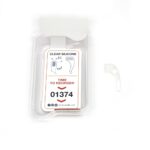 Silikónové zarážky na straničky (pár) - priesvitné 01374 – Obrázok 2